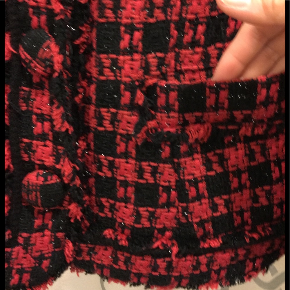 Fringe Express Plaid Jacket - Picture 4 of 6